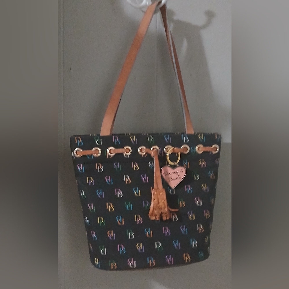 Dooney & Bourke Vintage Rainbow Edition Y2k Wallet Incuded - Picture 12 of 12